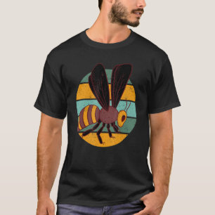 Vintage Bee For Men Women Retro Honeybee Beekeeper T-Shirt