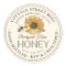 Vintage Bee Honey Label Hand Bottled Raw
