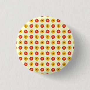 Vintage Bee Print 3 Cm Round Badge