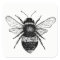 Vintage Bee Sticker Collection