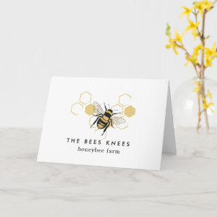 Vintage Beekeeping & Honeybee Farm Business Card