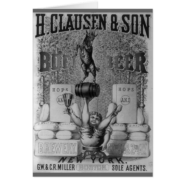 Vintage Beer Ad (Front)