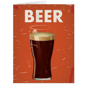 Vintage Beer Commercial poster.