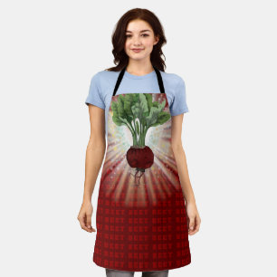 Vintage beet vegetable veggie lovers cooking apron