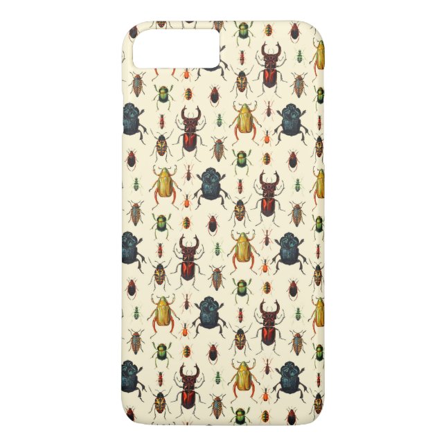 Vintage Beetles Case-Mate iPhone Case (Back)
