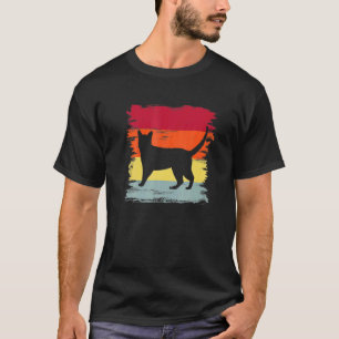 Vintage Bengal Cat Bengal Cat Mum Cat Dad T-Shirt