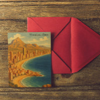 Vintage Benidorm Costa Blanca Spain Travel