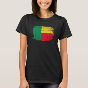 Vintage Benin Flag For Beninese T-Shirt