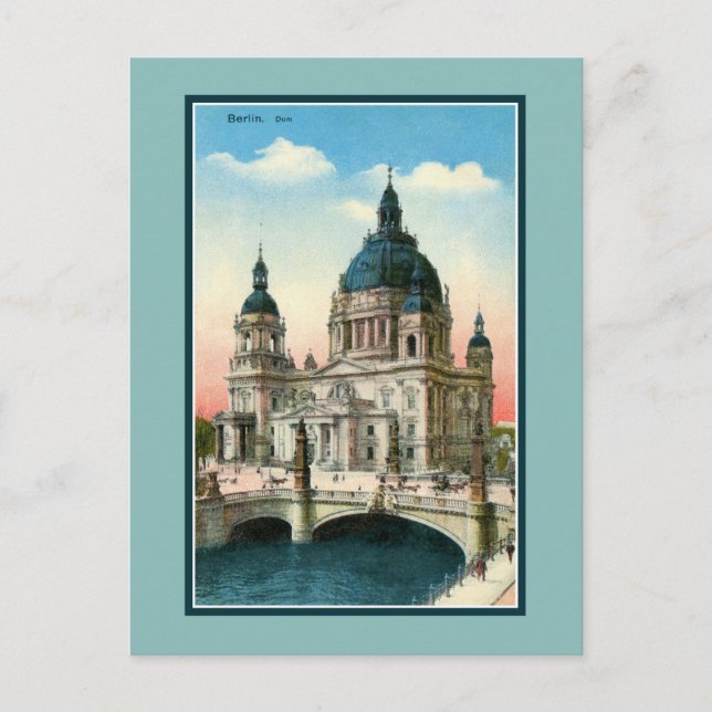 Vintage Berlin Cathedral (Dom) Postcard (Front)
