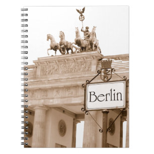 Vintage Berlin design Notebook