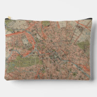 Vintage Berlin Map Toiletry Bag