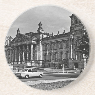 Vintage Berlin Reichstag parliament house Coaster