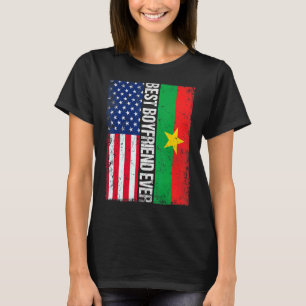 Vintage Best Boyfriend Ever Retro American Burkina T-Shirt