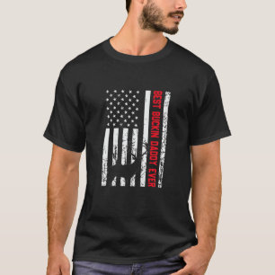 Vintage Best Buckin' Daddy Ever Deer Hunter Cool H T-Shirt