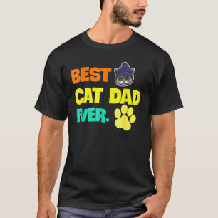 Vintage Best Cat Dad T-Shirt