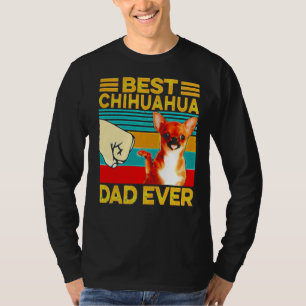 Vintage Best Chihuahua Dad Ever T-Shirt