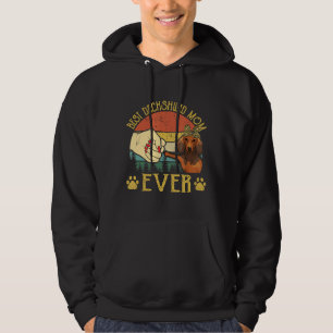 Vintage Best Dachshund Mum Ever Dog Lover Tees Mot