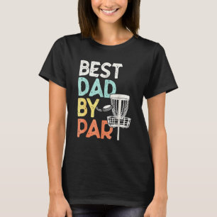 Vintage  Best Dad By Par Disc Golf Dad T-Shirt
