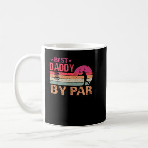 Vintage Best Daddy By Par Disc Golf T-Shirt Coffee Mug