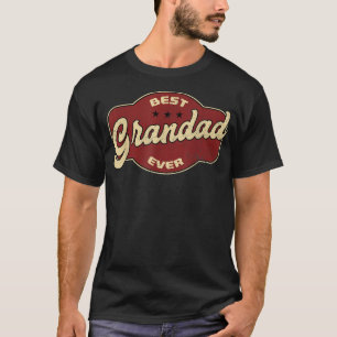 Vintage Best Grandad Ever  T-Shirt