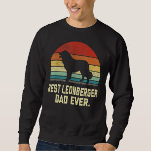 Vintage Best Leonberger Dad Ever Dog Sweatshirt