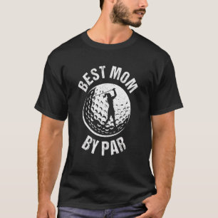 Vintage Best Mum By Par Retro Mother's Day Women's T-Shirt