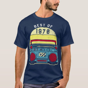 Vintage Best Of 1970 50th Birthday Cassette Tape T-Shirt