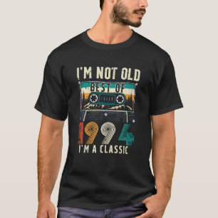Vintage Best Of 1994 Cassette Tape 30th Birthday T-Shirt