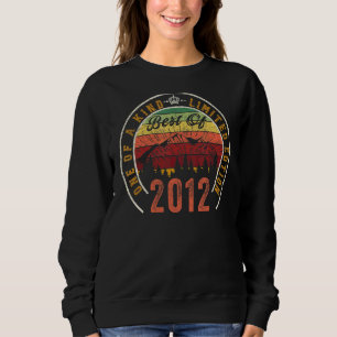 Vintage Best Of 2012 10th Birthday For 10 Years O Sweatshirt