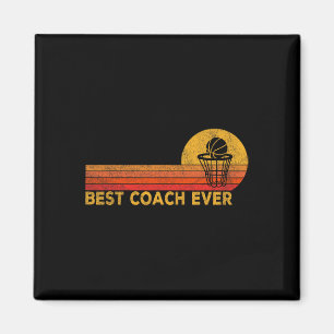 Vintage Best Sketll Coach Sketll Team Coach Retro Magnet