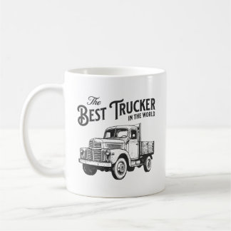 Vintage Best Trucker Mug