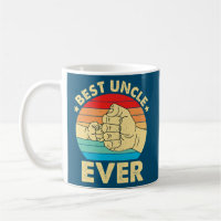 Vintage Best Uncle Ever Fist Bump Funny Uncle