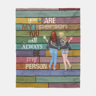 Vintage Bestfriend Blanket