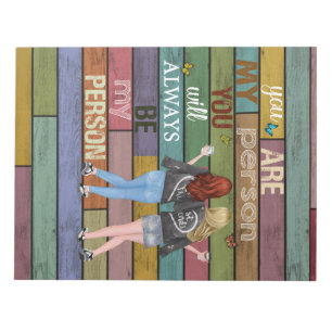 Vintage Bestfriend Blanket   Christmas Blanket Notepad