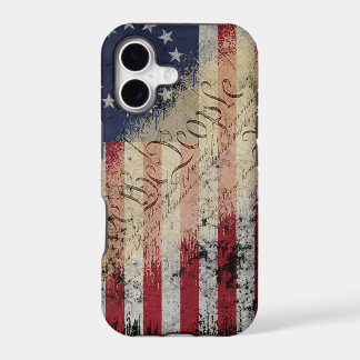 Vintage Betsy Ross American Flag iPhone X Case