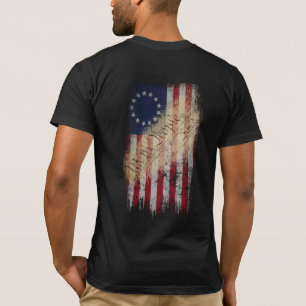 Vintage Betsy Ross American Flag T-Shirt