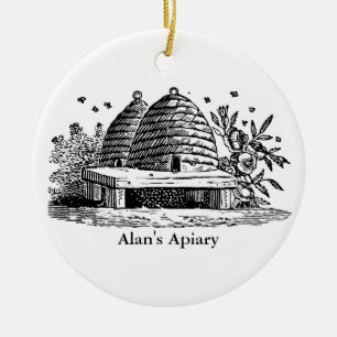 Vintage Bewick Beehive ornament