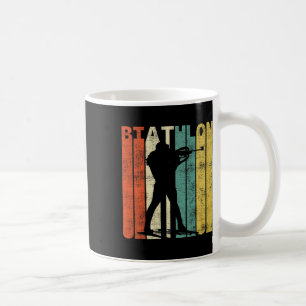 Vintage Biathlon Retro Biathlete Coffee Mug