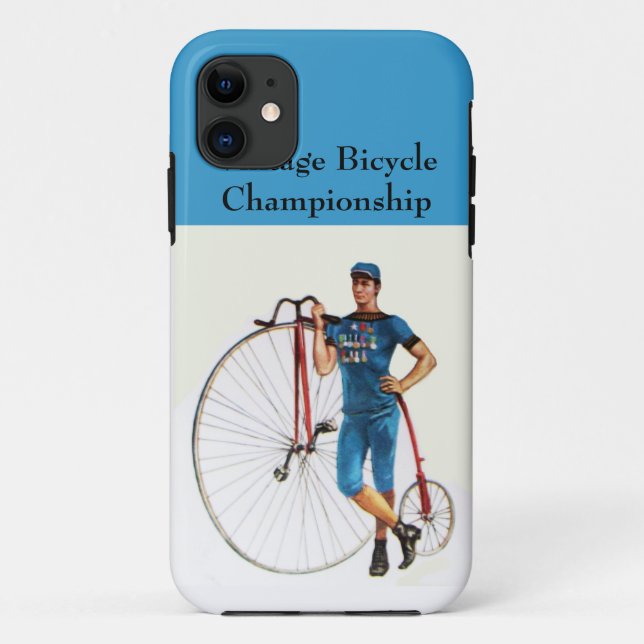 Vintage Bicycle Championship Case-Mate iPhone Case (Back)