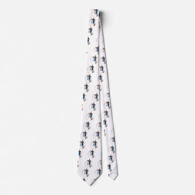 Vintage Bicycle Championship Tie (Front)