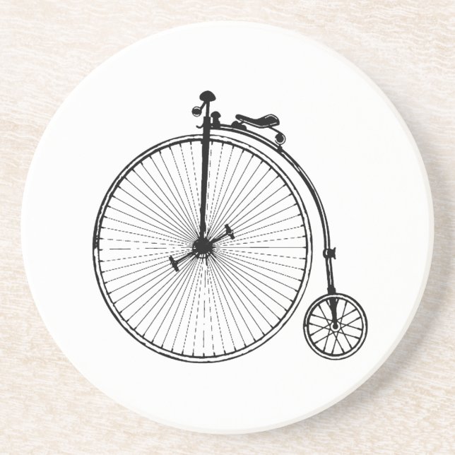 Vintage Bicycle Coaster (Front)