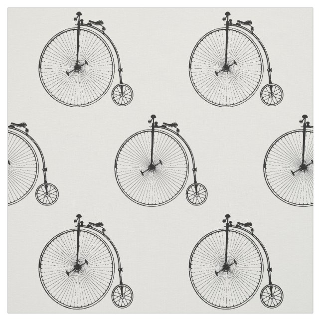 Vintage Bicycle Fabric (Swatch)