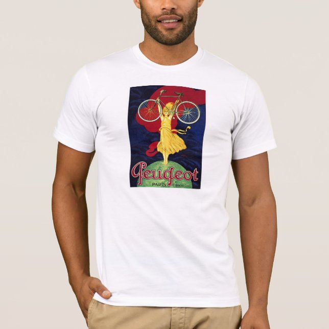 Vintage Bicycle Gifts - Cycles Peugeot T-Shirt (Front)