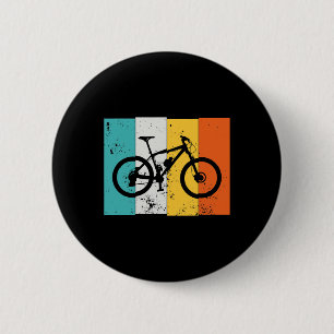 Vintage Bicycle Lover Mountain Biking Cycling Bicy 6 Cm Round Badge
