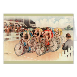 Vintage Bicycle Race Poster Art