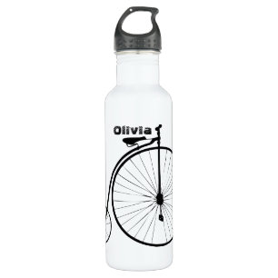 Vintage Bicycle Recycle Peace Sign 710 Ml Water Bottle