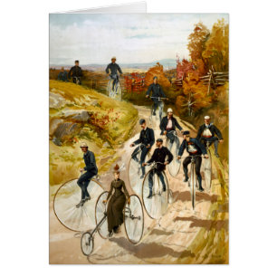 Vintage Bicycle Ride in the Country