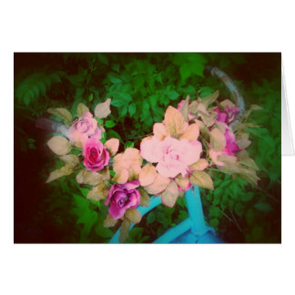 Vintage Bicycle & Roses