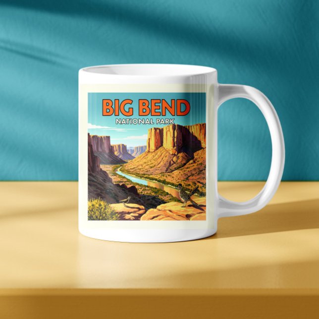 Vintage Big Bend National Park Coffee Mug (Creator Uploaded)