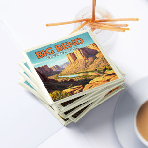 Vintage Big Bend National Park Magnet